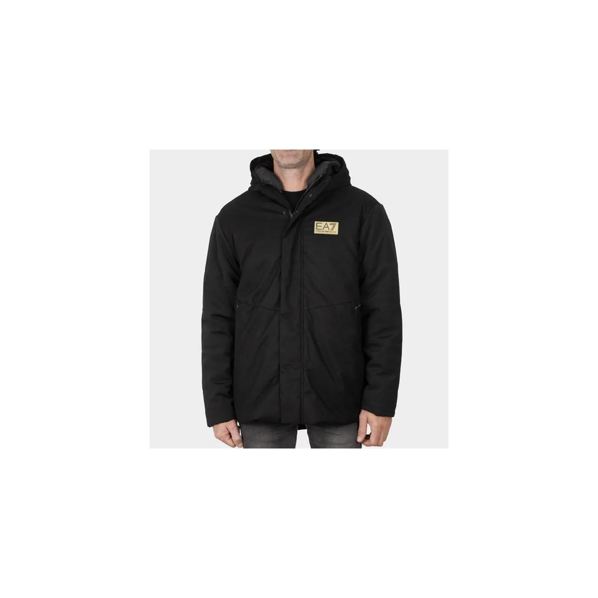EA7 Emporio Armani Black Parka