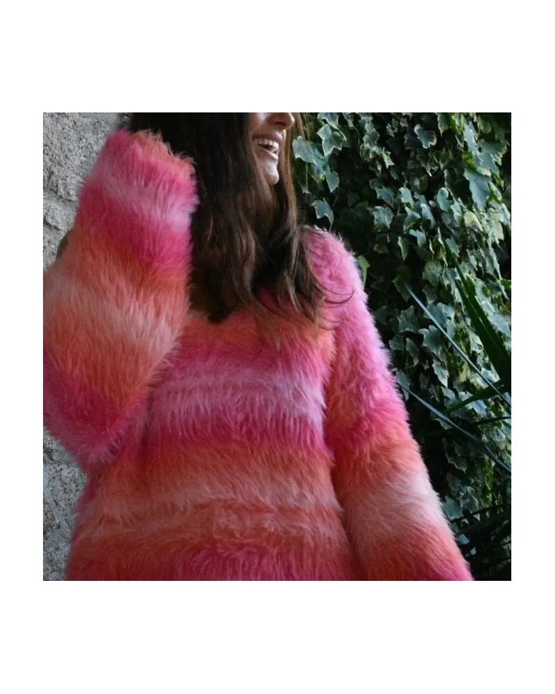 Pink degradé jersey top NDBshoponline
